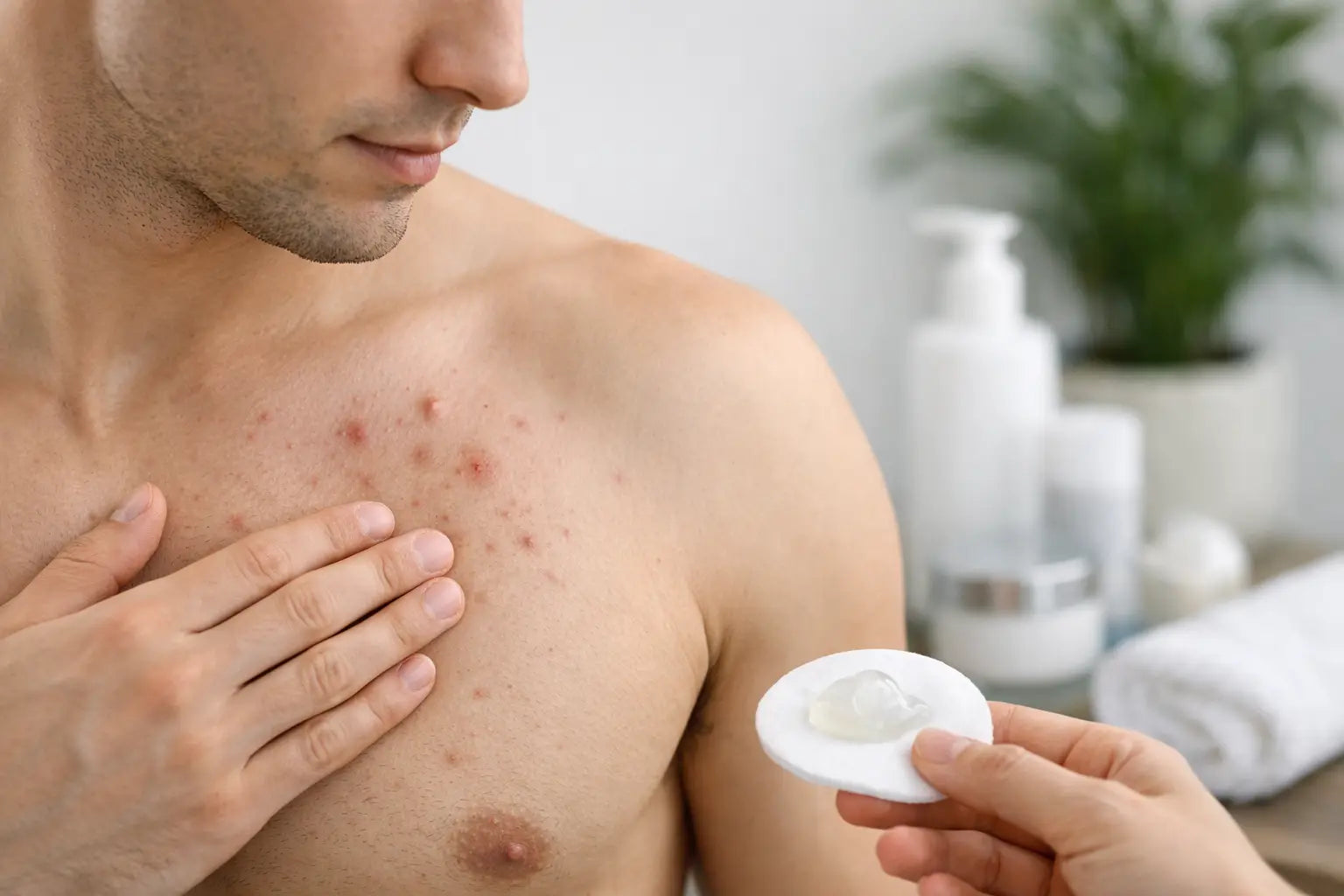 How to Treat Chest Acne and Clear It Faster