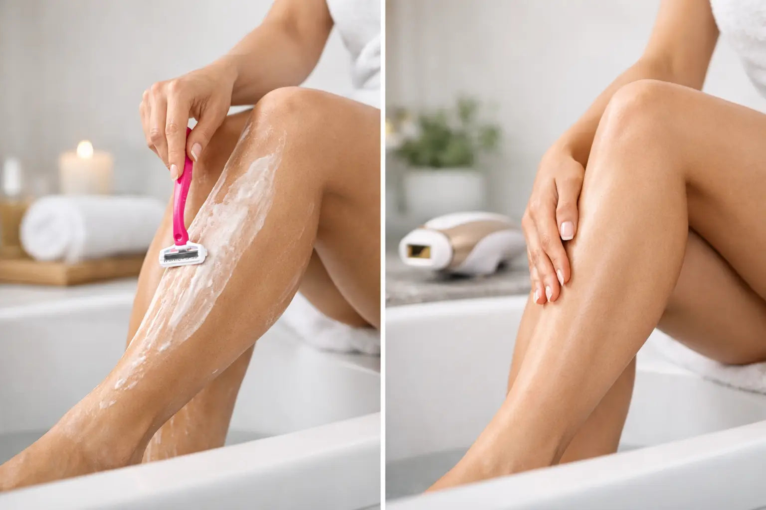 IPL vs Shaving Results: What Really Lasts?